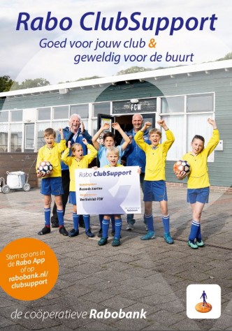 Rabo Clubsupport staand